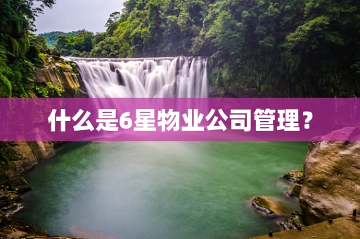 什么是6星物业公司管理？