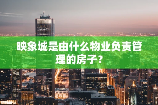 映象城是由什么物业负责管理的房子？
