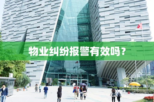 物业纠纷报警有效吗？