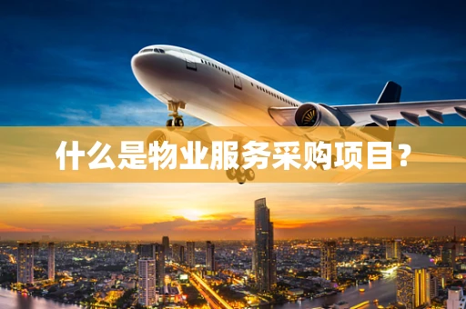 什么是物业服务采购项目？