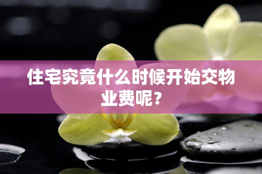 住宅究竟什么时候开始交物业费呢？
